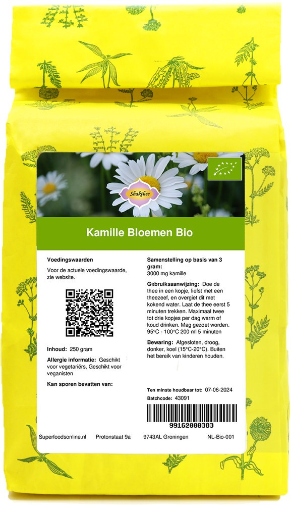 Kamille Bio biologisch | Kamille | Kruiden Botanicals | Kruiden