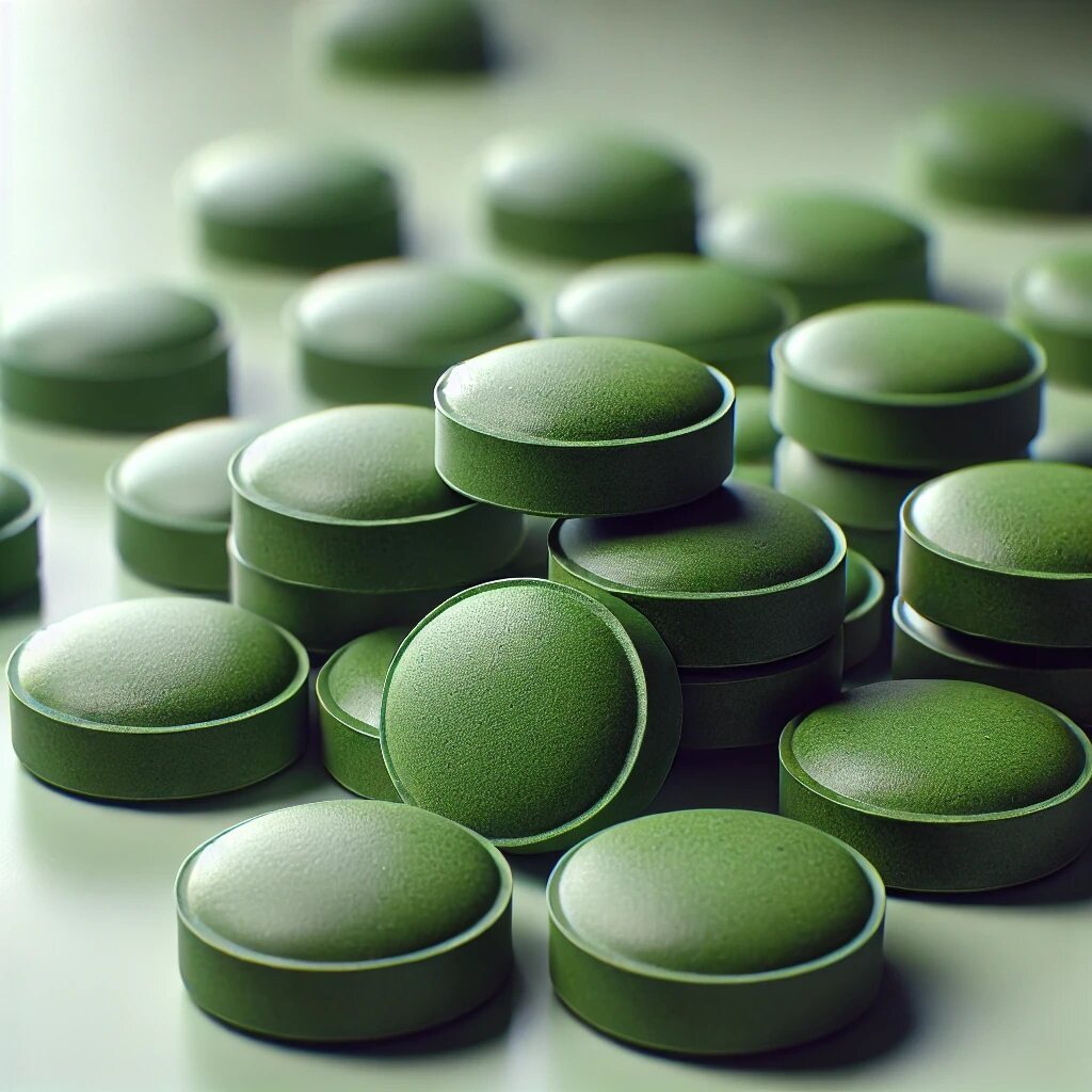 wat doet chlorella niet?