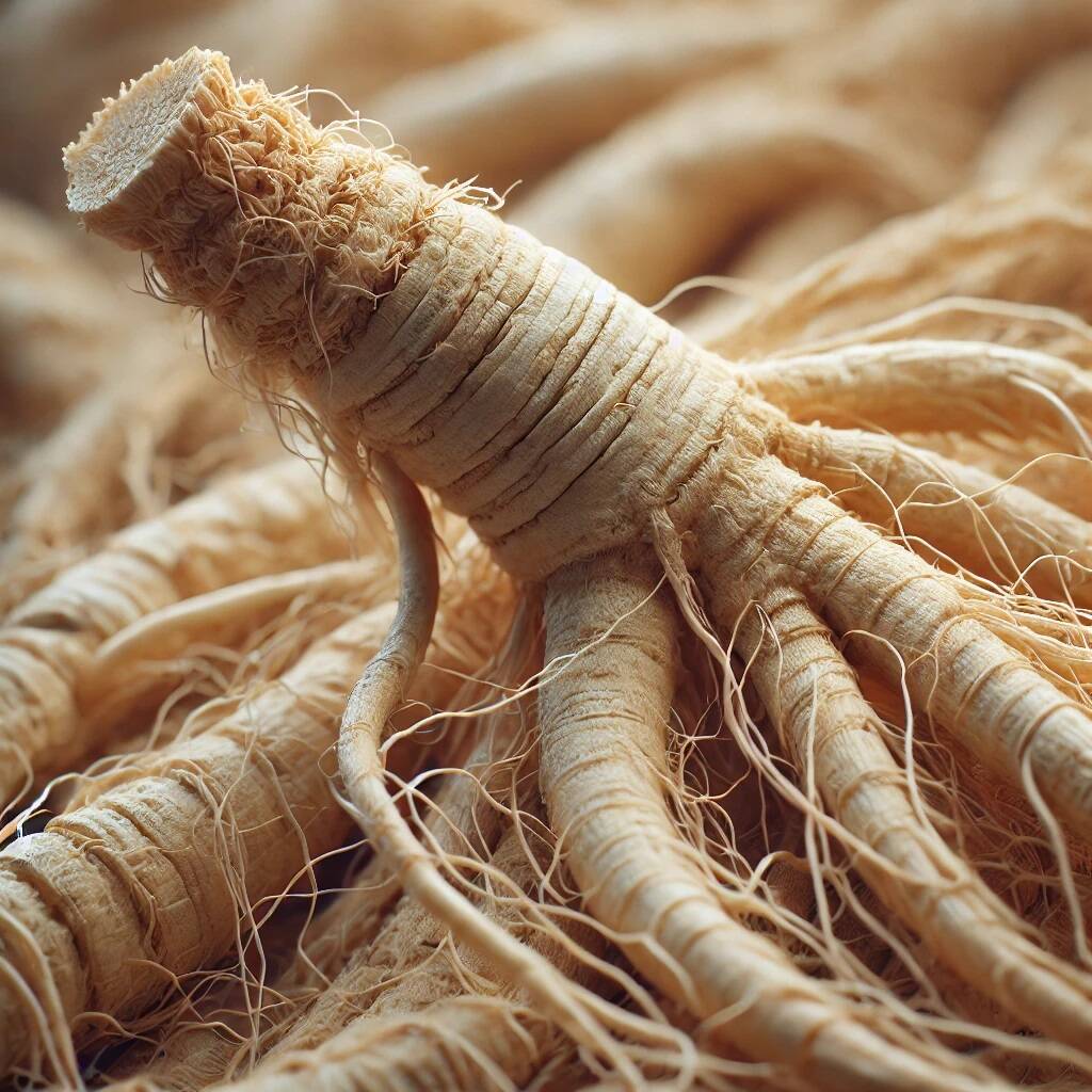 verschillende soorten ginseng